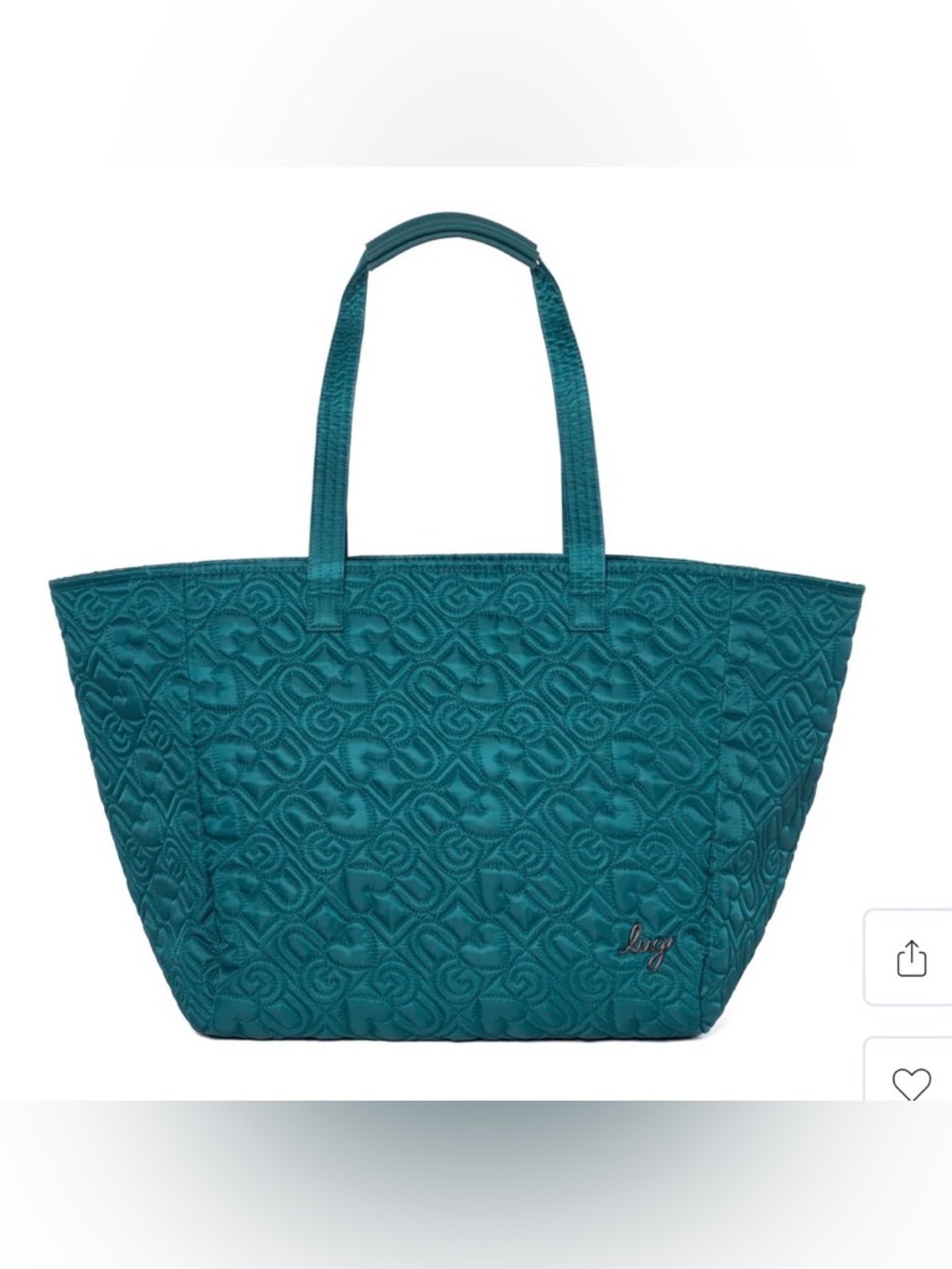 Lug Avion Love Carry All XL Tote Bag NWT - Picture 7 of 16